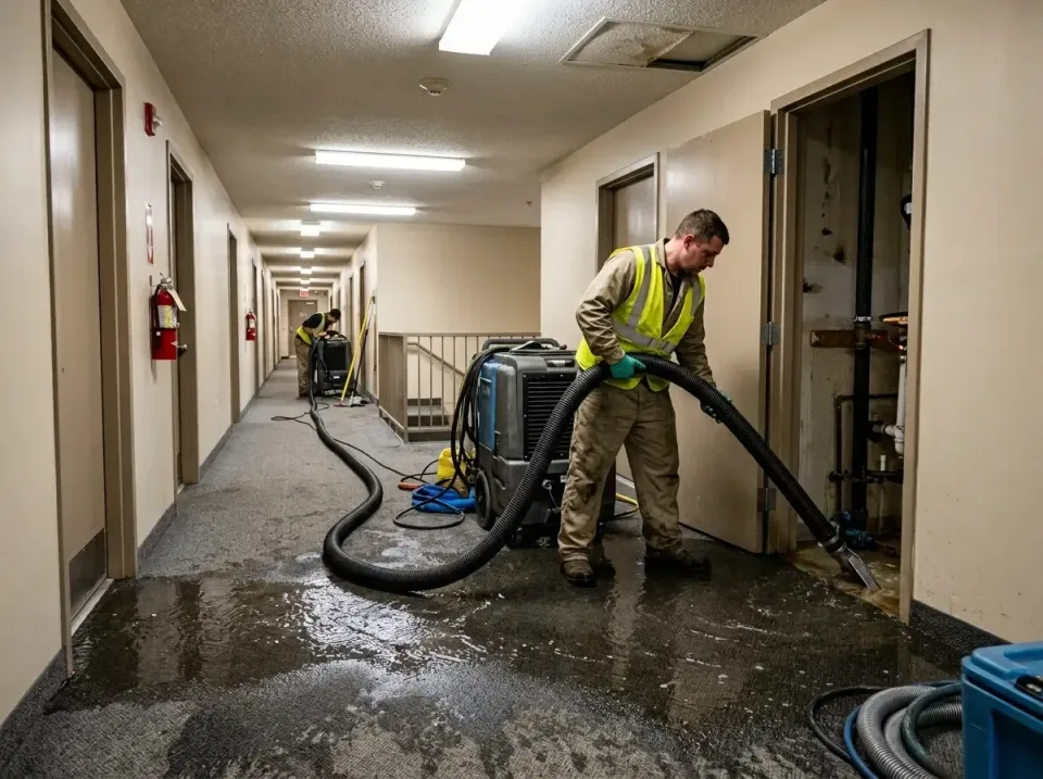 multi-unit-apartment-hallway-f-005 — frequently asked questions, Emergency Burst Pipe Water Extraction & Removal in Isanti,…